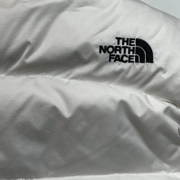 The North Face Nuptse Womens XS Vest 700 Down Fill Puffer White Winter Quilted - Picture 8 of 12